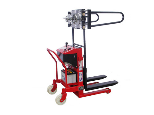 抱夾式手推電升堆高機